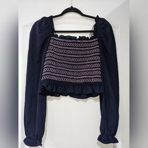 Aqua Women's crop top